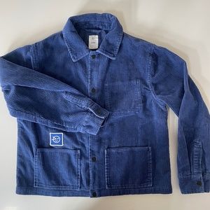 Wynken Corduroy Jacket, Size 10 Kids, blue
